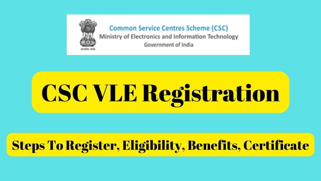CSC VLE Registration