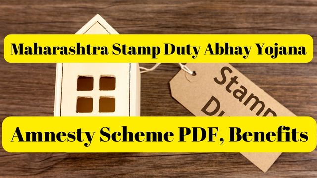 Maharashtra Stamp Duty Abhay Yojana