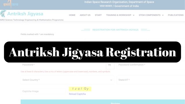 Antriksh Jigyasa Registration
