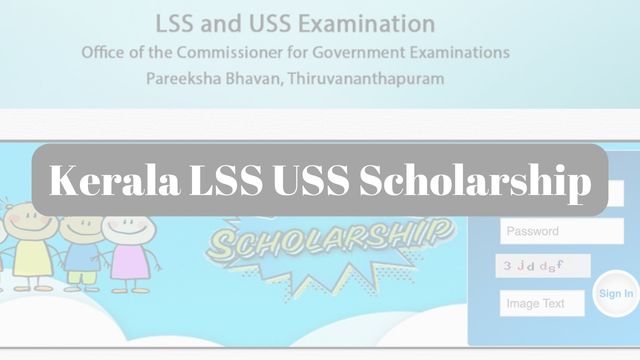Kerala LSS USS Scholarship