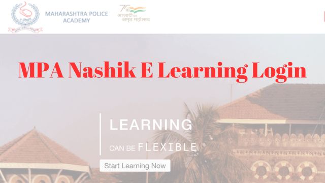 MPA Nashik E Learning Login