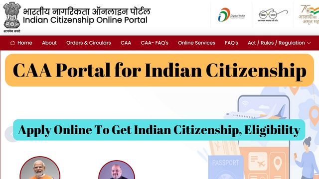 CAA Portal for Indian Citizenship
